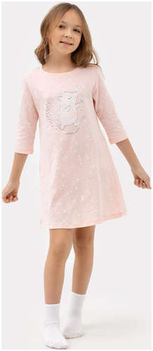 Сорочка ночная для девочек розовая со звездами Mark Formelle / 103172061