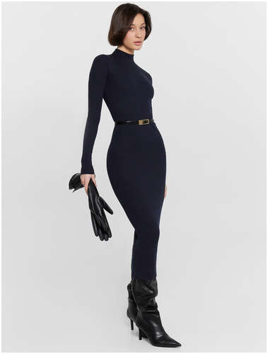 Платье женское черное длинное Mark Formelle 103216935