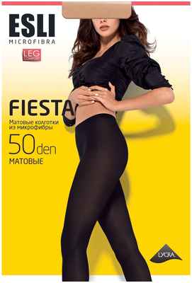 Колготки женские FIESTA 50 Nero ESLI 103103109