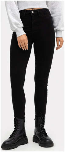 Брюки женские джинсовые черные Mark Formelle 103166364
