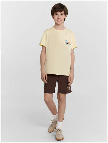 Комплект для мальчиков футболка и шорты Mark Formelle / 103233415 - вид 2