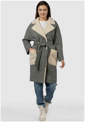 Пальто женское утепленное (пояс) EL PODIO / 103106297 - вид 2