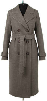 Пальто женское демисезонное (пояс) EL PODIO / 10393560 - вид 2