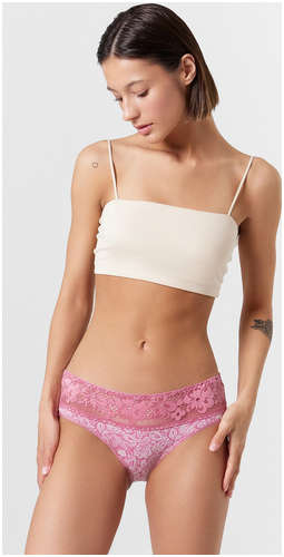 Трусы женские классические розовые с принтом Mark Formelle 103205722