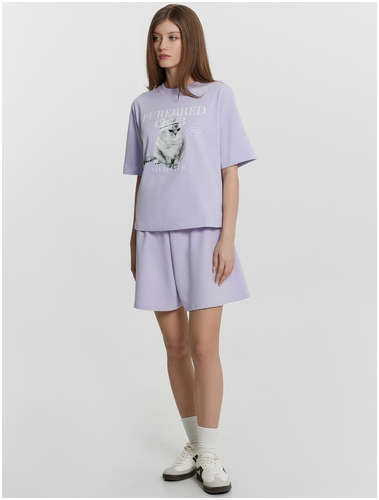 Шорты женские лиловые Mark Formelle 103235276
