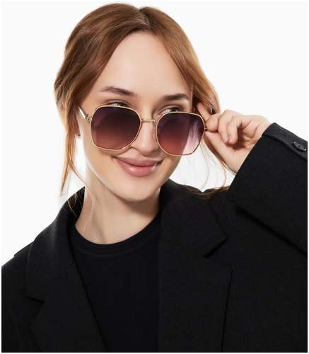 Очки солнцезащитные uv 400, дужка 13.1 см, ширина 12.4 см, линза 5.1×5.3 см onesun 103235093