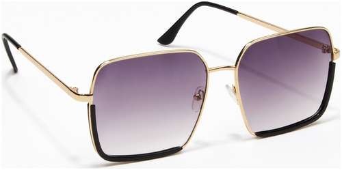 Очки солнцезащитные uv 400, дужка 13.5 см, ширина 12.8 см, линза 5.5×6 см onesun / 103235187 - вид 2