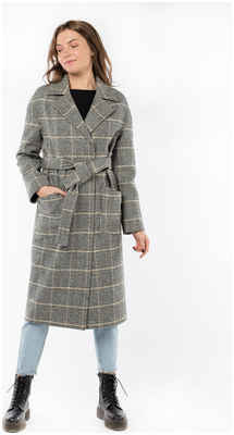 Пальто женское демисезонное (пояс) EL PODIO / 10387315 - вид 2