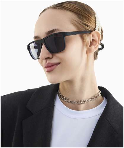 Очки солнцезащитные onesun, uv 400, ширина 14.7 см, дужка 14.5 см, линза 5.2×4.1 см / 103236979 - вид 2