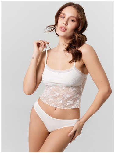 Топ женский белый кружевной Mark Formelle 103224855