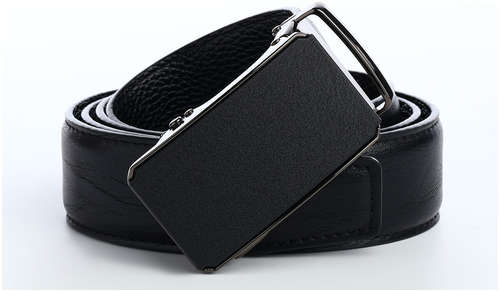 Ремень мужской, ширина 3,6 см, пряжка автомат, цвет черный / 103206464 - вид 2