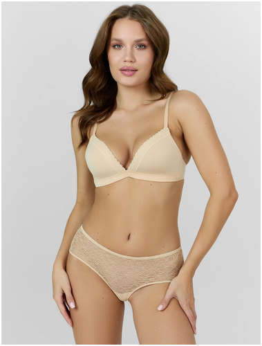 Бюстгальтер женский бежевый Mark Formelle / 103242076 - вид 2