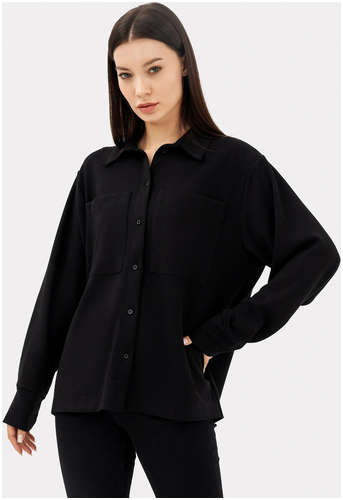 Рубашка женская в черном цвете Mark Formelle 103176643