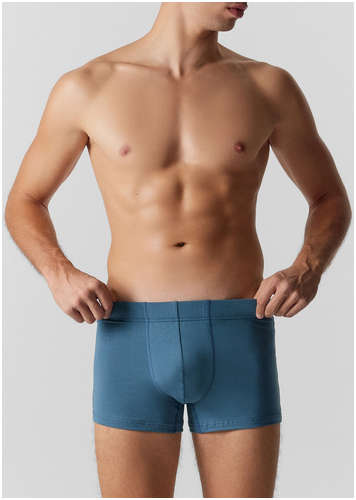 Трусы боксеры мужские синие Mark Formelle / 103238216 - вид 2