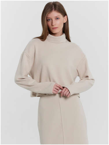 Джемпер женский светло-бежевый Mark Formelle / 103212532 - вид 2