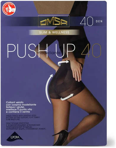 Колготки oms push-up 40 caramello OMSA / 103126168