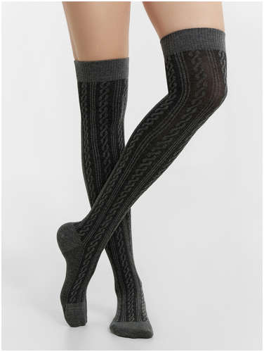 Гольфы женские серые Mark Formelle / 103226958 - вид 2