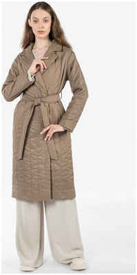 Пальто женское демисезонное (пояс) EL PODIO 10393764