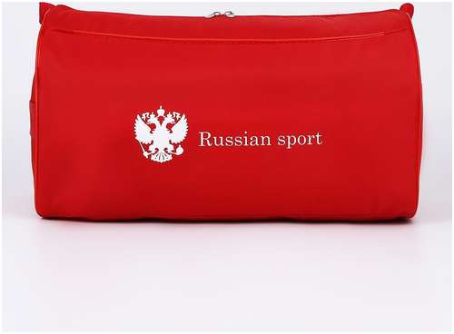 Сумка спортивная russian team, наружный карман, 40 см х 24 см х 21 см, цвет красный NAZAMOK / 103136787 - вид 2