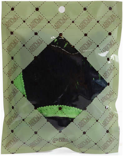 Сумка-авоська хозяйственная, клетка 1.5 см, черная/зеленая TAKE IT EASY / 103230646 - вид 2