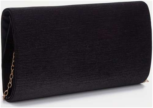 Сумка женская на клапане, цвет черный / 103131654 - вид 2