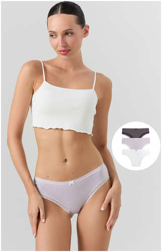 Трусы слипы женские в наборе, 3 шт Mark Formelle 103243054