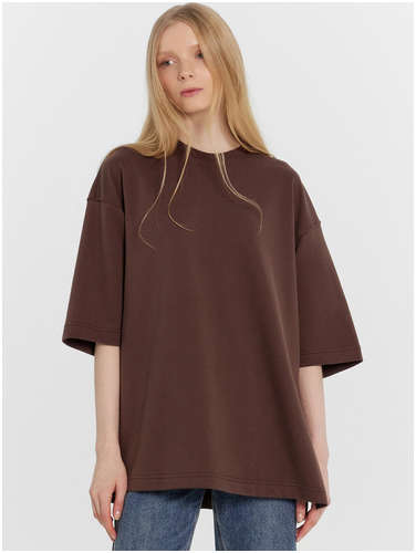 Футболка женская коричневая Mark Formelle / 103215478 - вид 2
