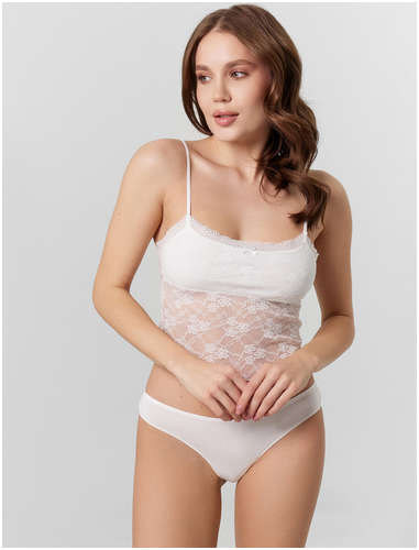 Топ женский белый кружевной Mark Formelle / 103224855 - вид 2