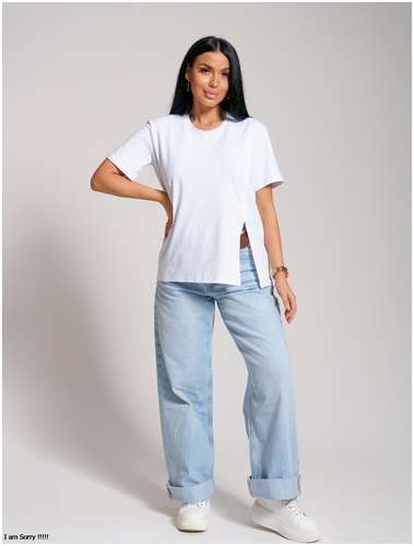 Футболка Асимметрия Аделис / 103240964 - вид 2