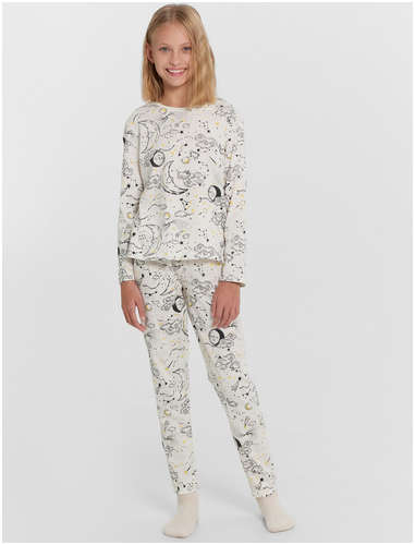 Комплект для девочек (джемпер, брюки) Mark Formelle / 103210487 - вид 2