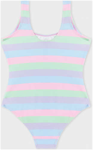 Купальник для девочек в разноцветную горизонтальную полоску Mark Formelle / 103189598 - вид 2