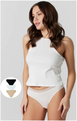 Трусы слипы женские в наборе, 3 шт Mark Formelle 103218565