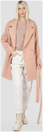 Пальто женское демисезонное (пояс) EL PODIO / 103147848 - вид 2