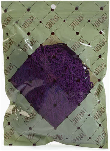 Набор 2 шт: сумка-авоська хозяйственная, клетка 1.5 см, фиолетовая TAKE IT EASY / 103230644 - вид 2