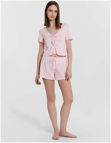 Комплект домашний женский розовый Mark Formelle 103234275