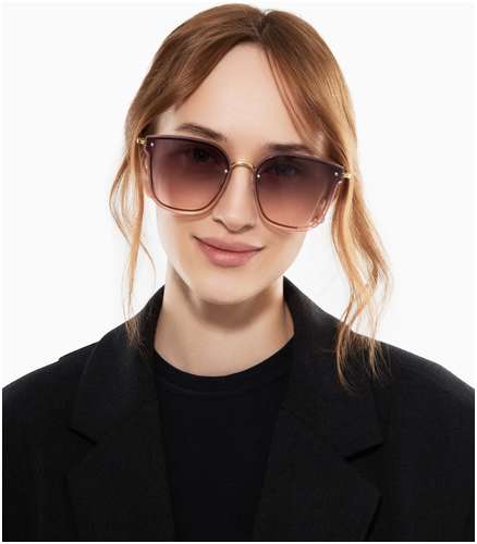 Очки солнцезащитные uv 400, дужка 13.2 см, ширина 13.8 см, линза 5.4×6 см onesun 103235164