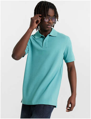 Поло мужское голубое Mark Formelle 103228012