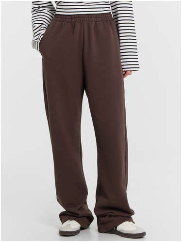 Брюки женские коричневые Mark Formelle / 103222962 - вид 2