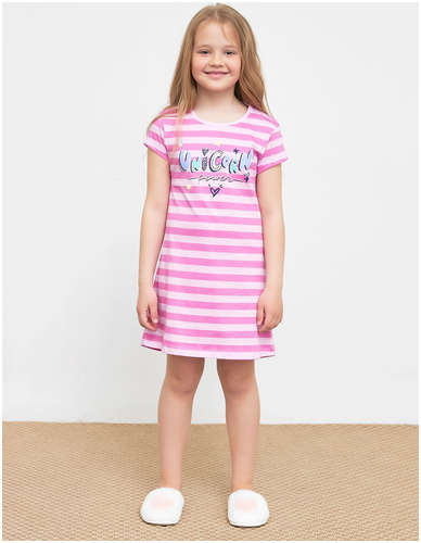 Хлопковая ночная сорочка для девочек Mark Formelle / 103171966 - вид 2