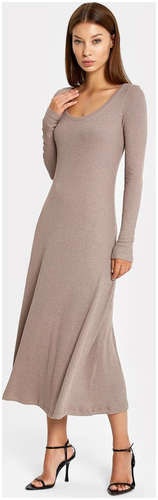 Платье женское макси бежевого цвета Mark Formelle / 103165909