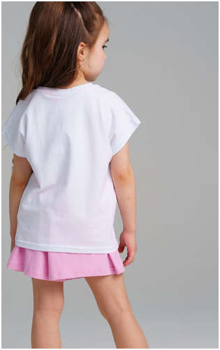 Комплект трикотажный фуфайка футболка шорты пижама пояс PLAYTODAY 103188770