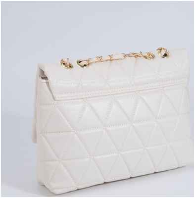 Сумка-мессенджер на магните, цвет белый / 10394801 - вид 2