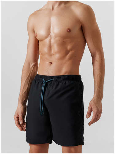 Шорты для плавания мужские черные Mark Formelle / 103233581 - вид 2