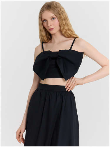 Топ женский с бантом черный Mark Formelle 103239594