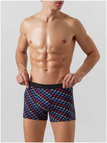 Трусы боксеры мужские с принтом Mark Formelle / 103233404 - вид 2