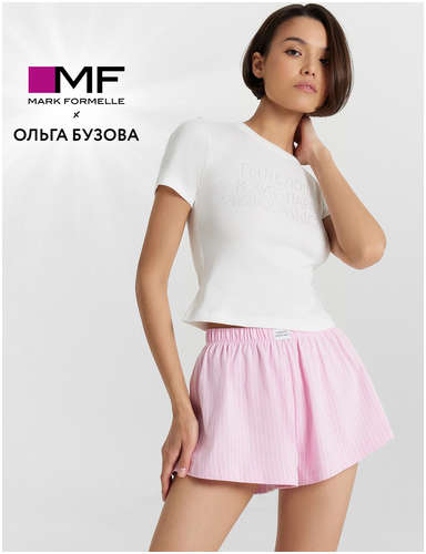 Комплект домашний mark formelle x ольга бузова с надписью из страз 103232939