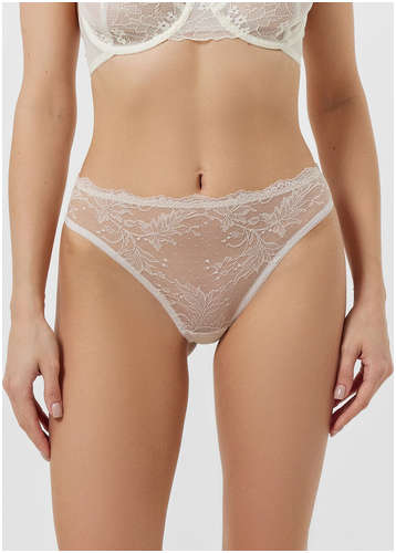 Трусы слипы женские кружевные белые Mark Formelle / 103228950 - вид 2