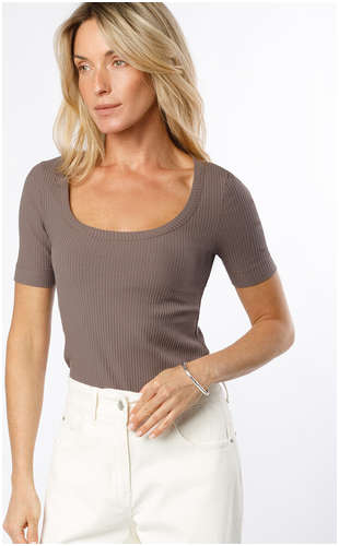 Футболка кофейный VILATTE 103235262