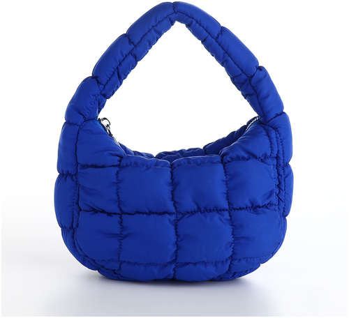 Сумка молодежная на молнии, цвет синий / 103201869 - вид 2