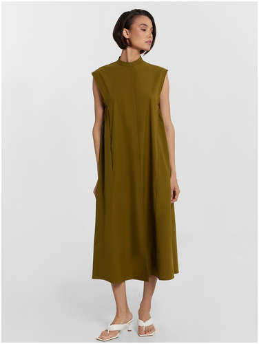 Платье женское хаки Mark Formelle / 103235049 - вид 2